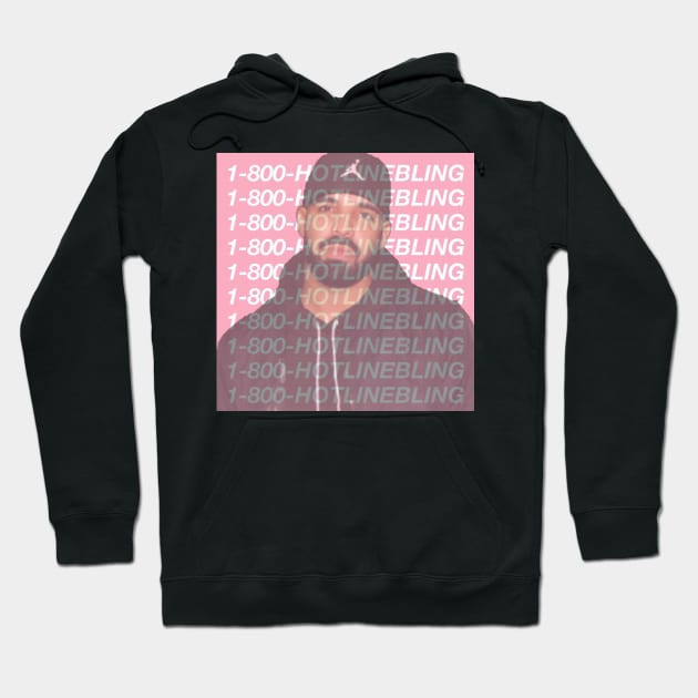 Drake Hotline Bling Hoodie by fariskaram